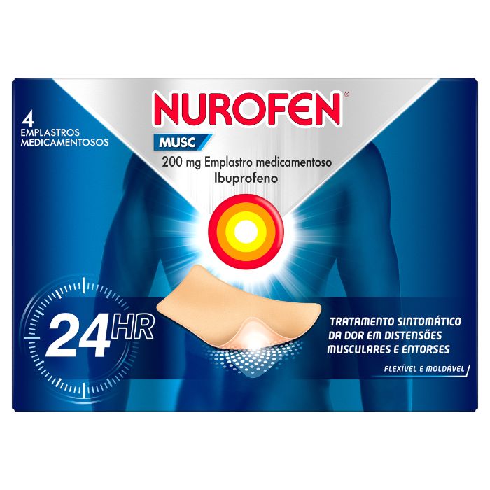 Nurofen Musc Emplastro Medicamentoso x 4