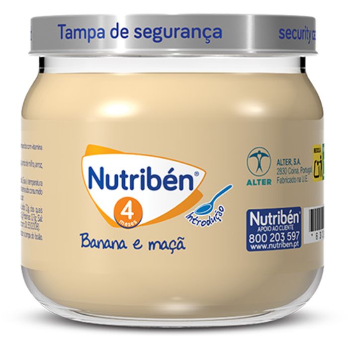 Nutribén Boião Banana Maçã 120 g