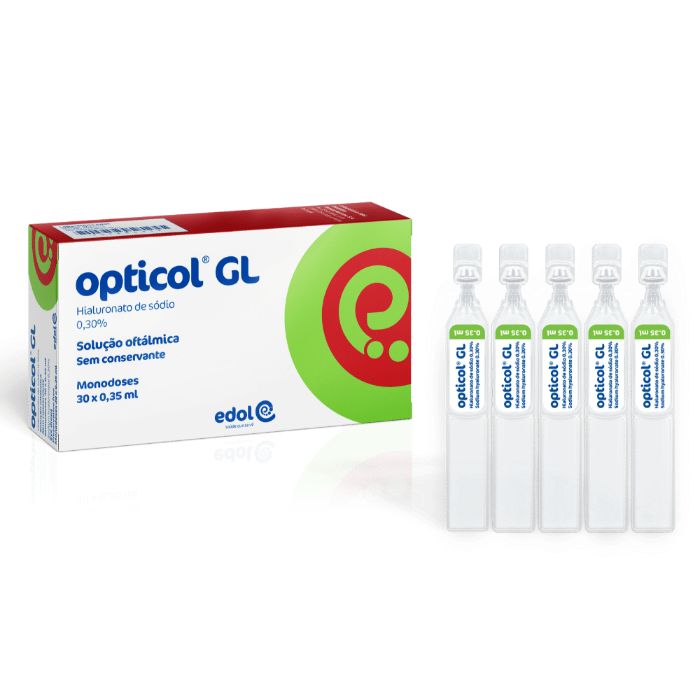 Opticol GL 0,30% Solução Oftálmica Unidoses