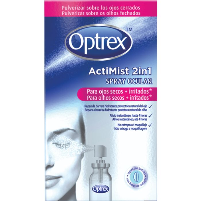 Spray ActiMist 2 em 1 Olhos Secos