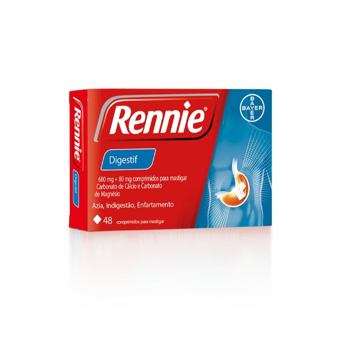 Rennie 48 comprimidos mastigáveis