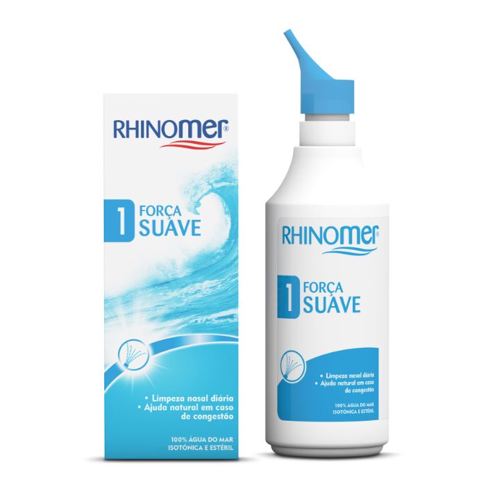 Rhinomer Spray Nasal Força 1 – Suave- 135 ml