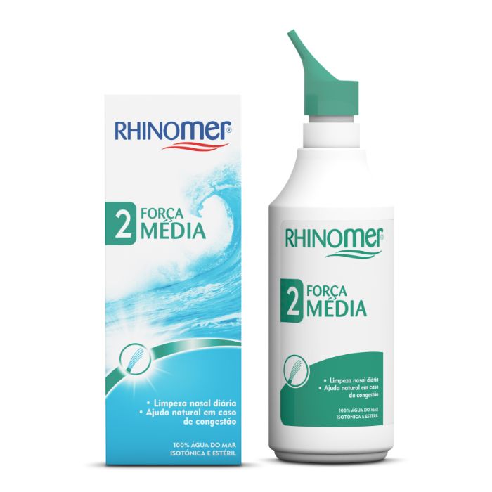 Rhinomer Spray Nasal Força 2 – Média- 135 ml