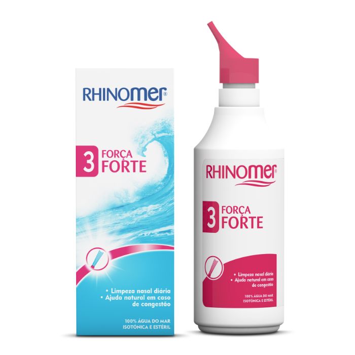 Rhinomer Spray Nasal Força 3 – Forte- 135 ml