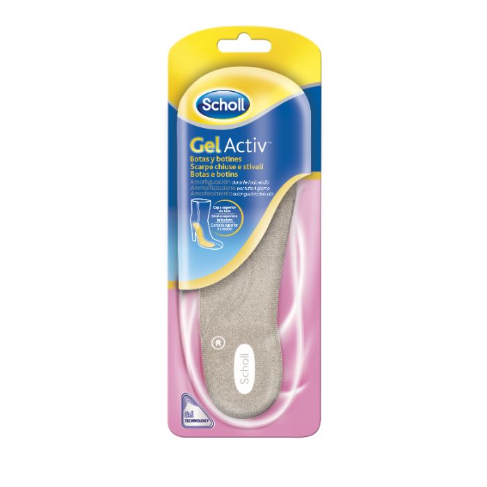 Scholl Gelactiv Palmilhas Botas e Botins