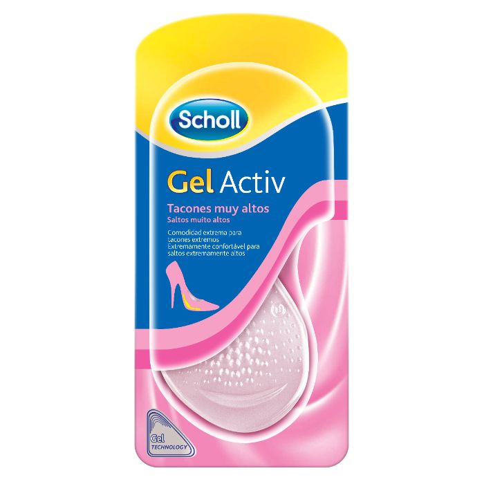 Scholl Gelactiv Palmilhas Saltos Muito Altos