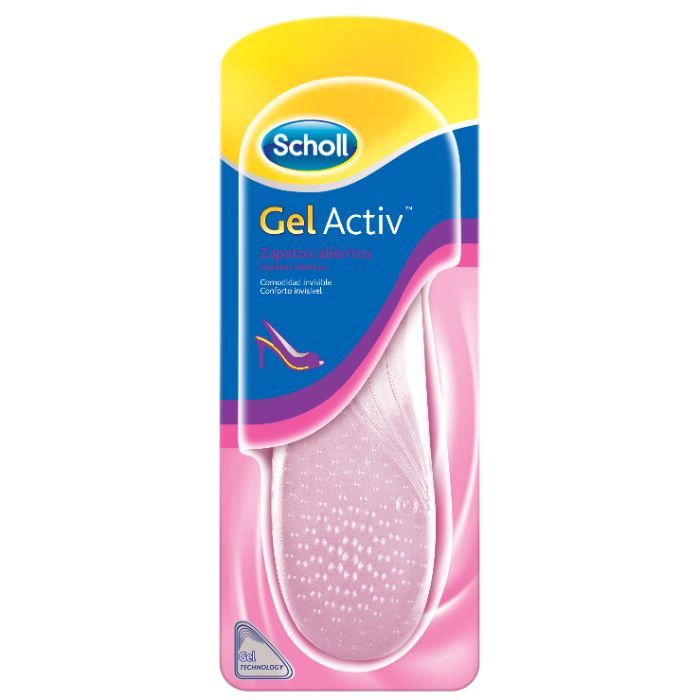 Scholl Gelactiv Palmilhas Sapatos Abertos