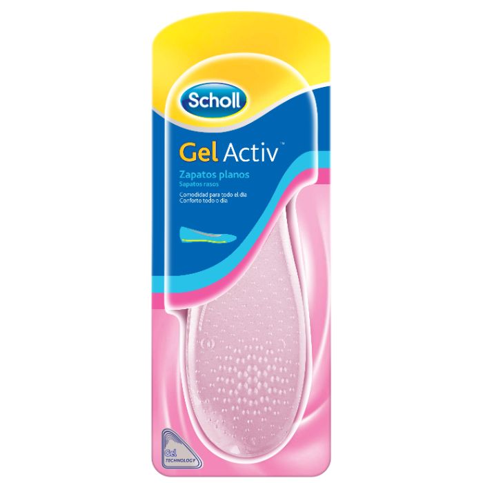 Scholl Gelactiv Palmilhas Sapatos Rasos