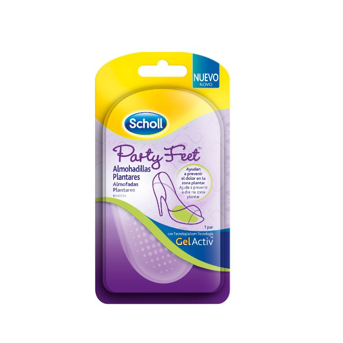 Scholl Gelactiv Palmilhas Party Feet Almofada Plantar