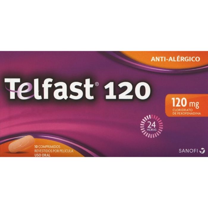 Telfast 120 mg 10 comprimidos