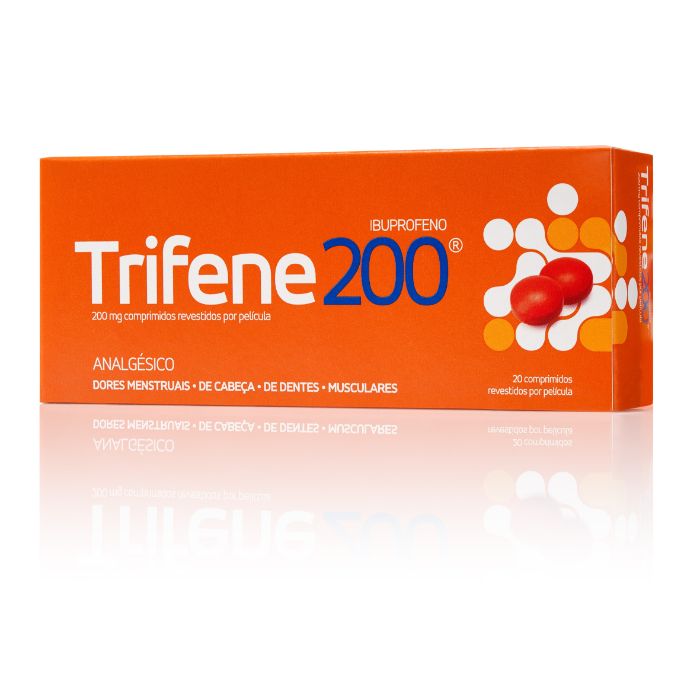 Trifene 200mg comprimidos revestidos por pelicula