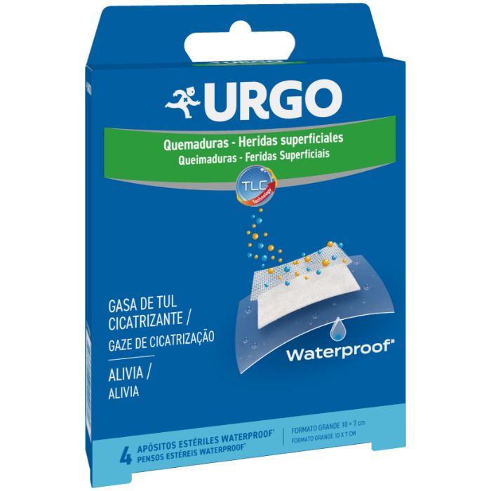 Urgo Pensos Queimaduras Waterproof 10 cm x 7 cm