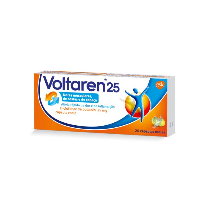 Voltaren 25mg 20 cápsulas