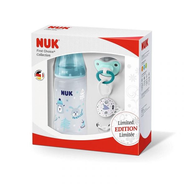 NUK Pack First Choice Winter Wonderland Azul