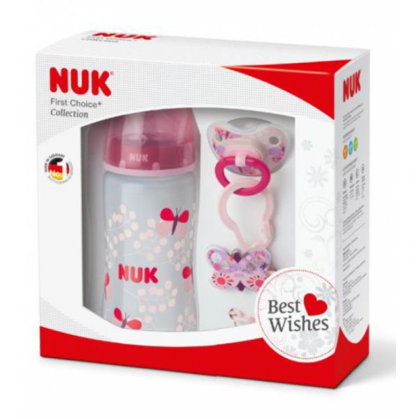 NUK Pack First Choice Winter Wonderland Rosa