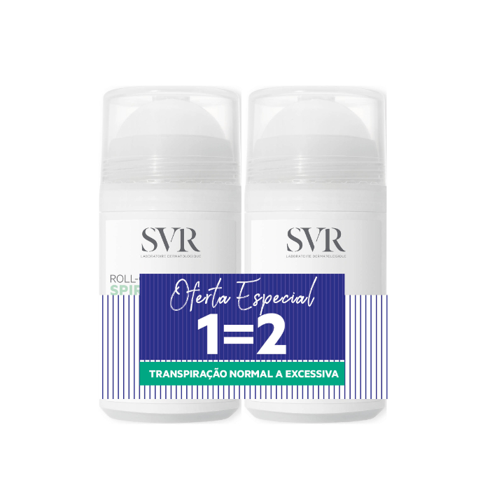 SVR Spirial Deo Roll-On 2X50 ml Com Oferta Da 2ª Embalagem