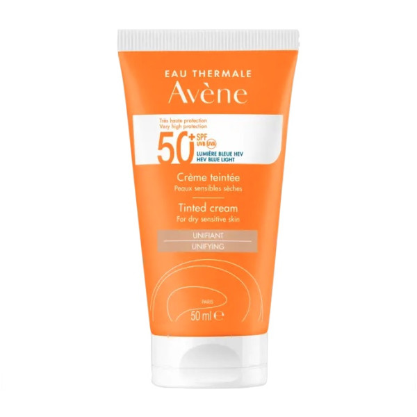 Avène Solares Creme SPF50+ Com Cor 50 ml