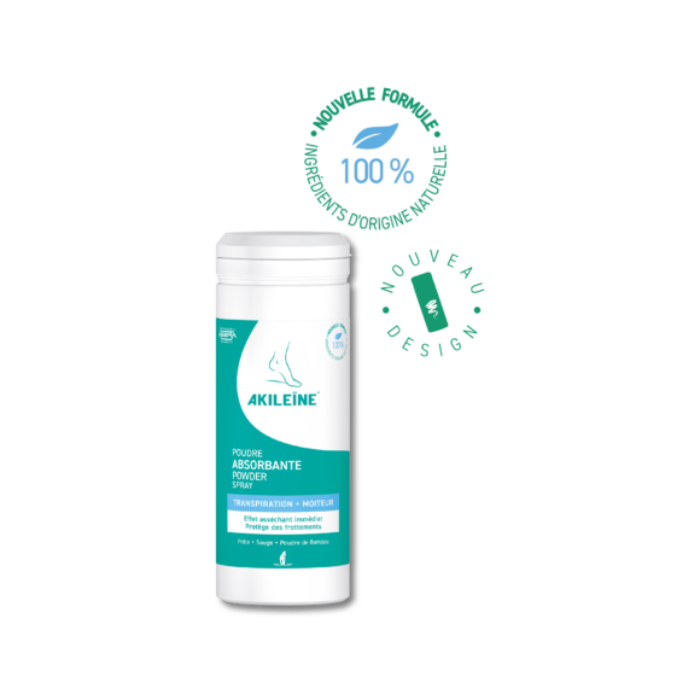 Akileine Pó Absorvente Antitranspirante 75g