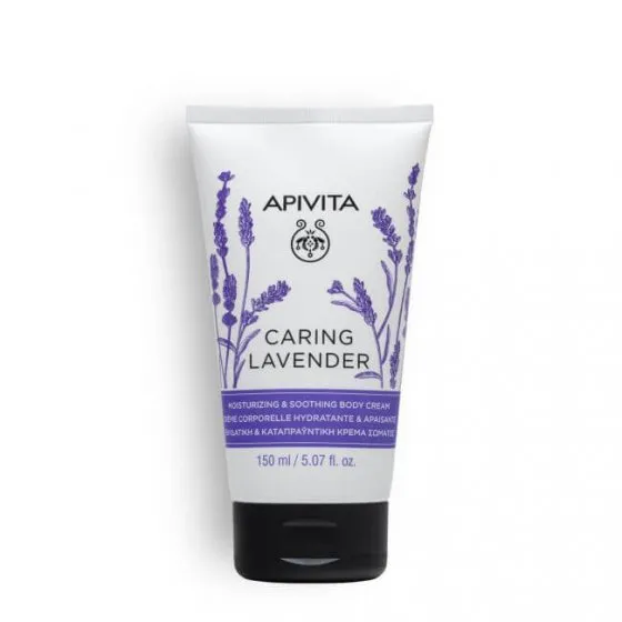 Apivita Caring Lavender Creme Corporal Hidratante e Calmante