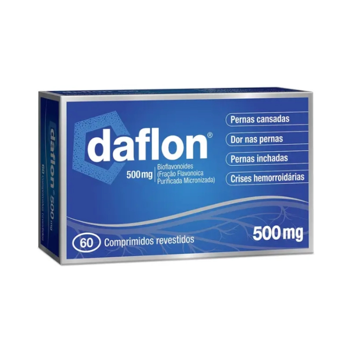 Daflon 500mg x 60 Comprimidos – DISPENSA EXCLUSIVA CONCELHO GONDOMAR