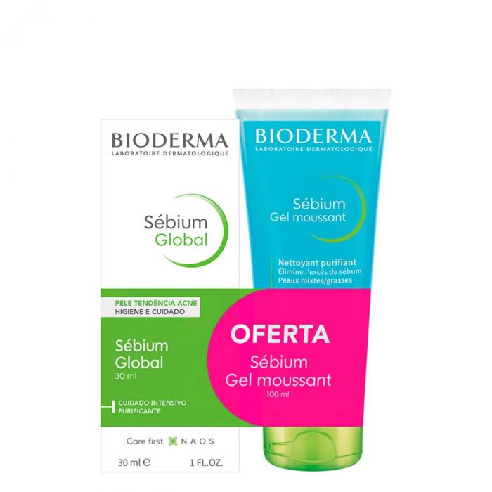 Bioderma Sébium Global + Gel Moussant 200ml