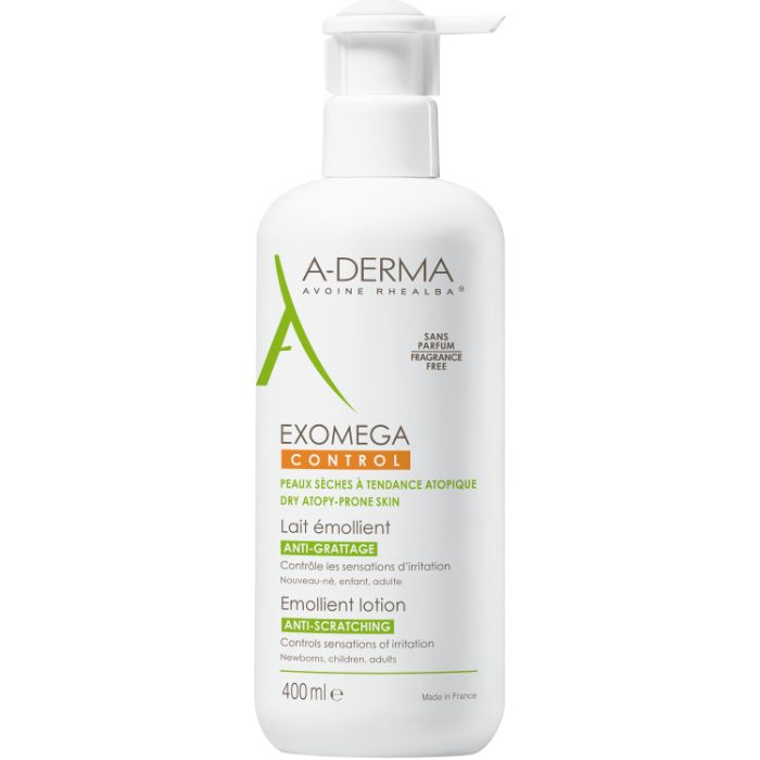 A-Derma Exomega Control Leite Emoliente 400 ml