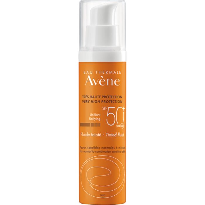 Avène Solar Fluido SPF50+ Com Cor 50 ml