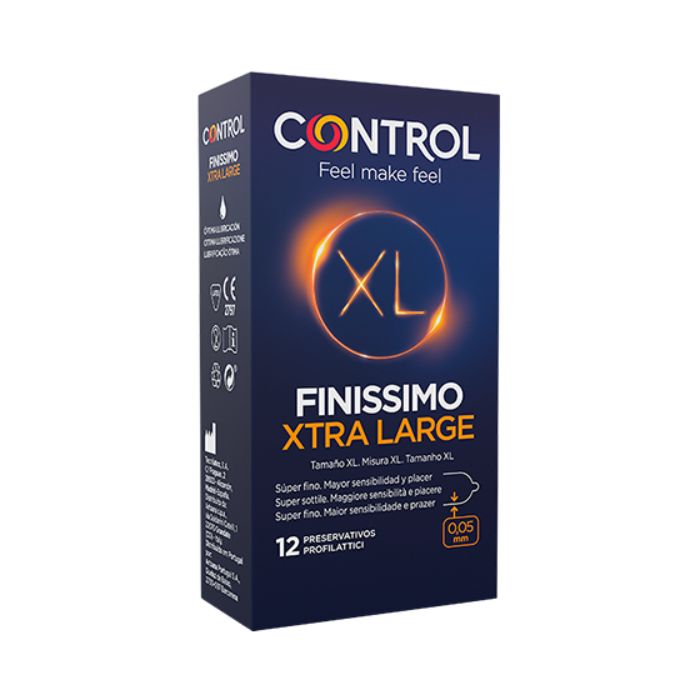 Control Finissimo XL Preservativos x 12