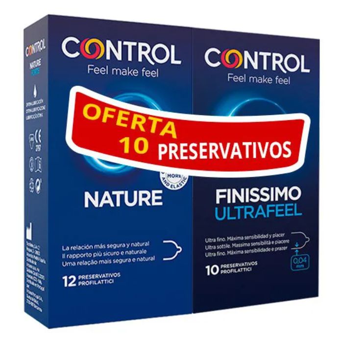 Control Nature Preservativos x 12 Oferta Control Finissimo Ultrafeel Preservativos x 10