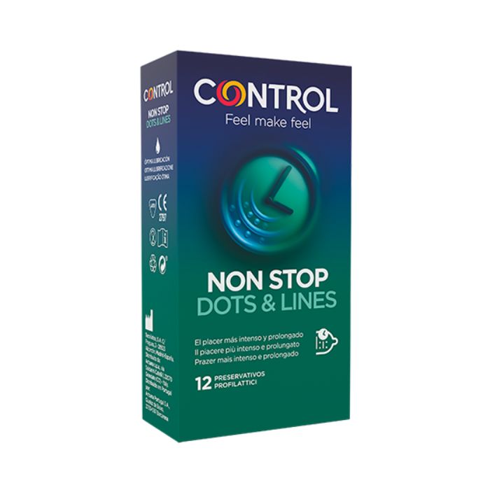 Control Non Stop Dots & Lines Preservativos x 12