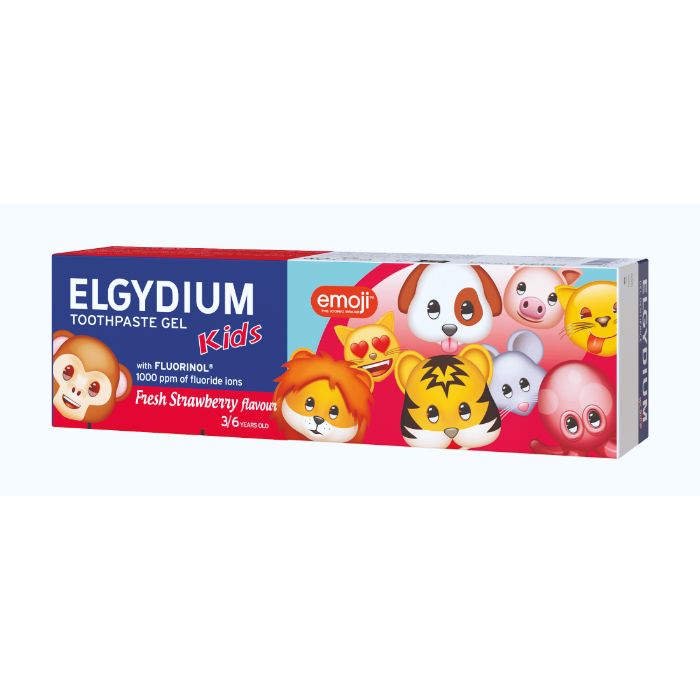 Elgydium Kids Emoji Frescura Morango Gel Dentífrico