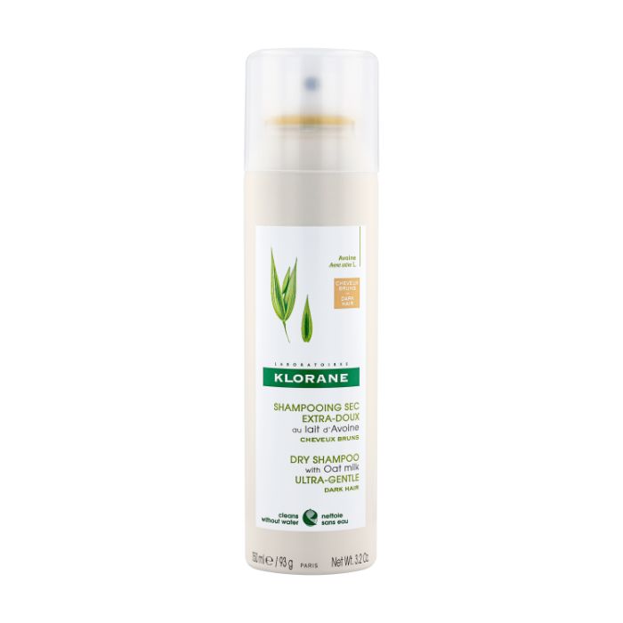 Klorane Champô Seco Leite de Aveia Cabelo Castanho 150 ml