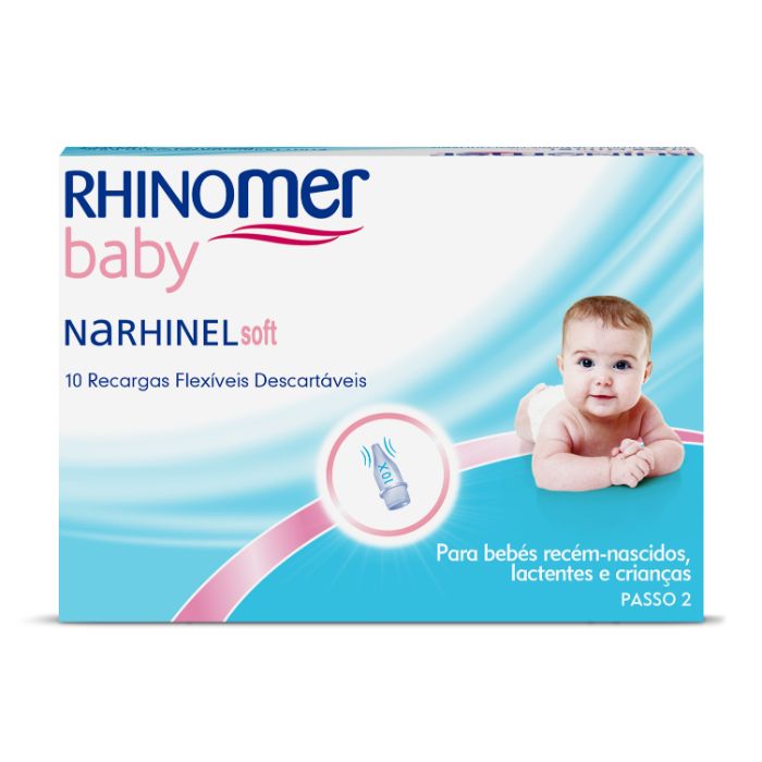 Rhinomer Baby Narhinel Recargas Soft x 10 25% Desconto