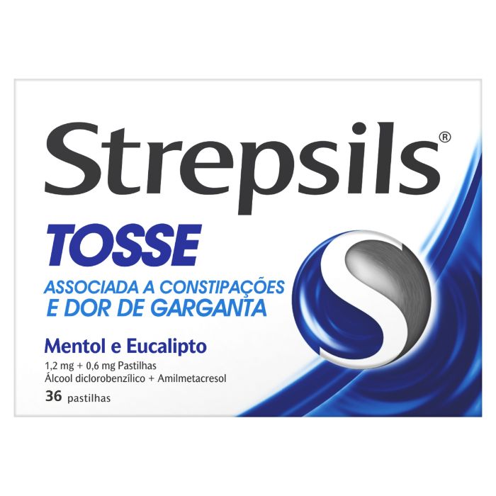 Strepsils Tosse 36 pastilhas