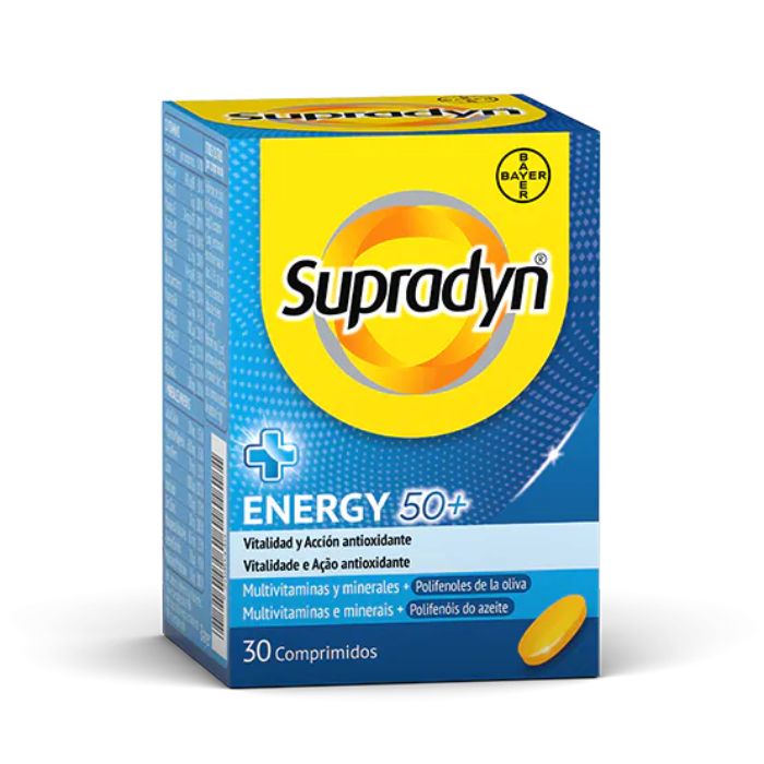 Supradyn Energy 50+ Comprimidos x 30