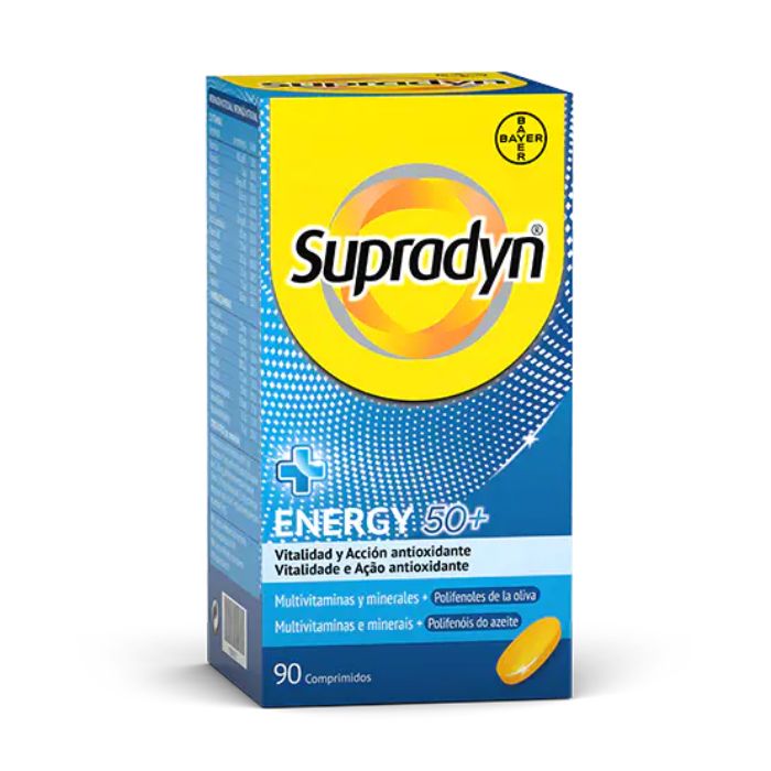 Supradyn Energy 50+ Comprimidos x 90