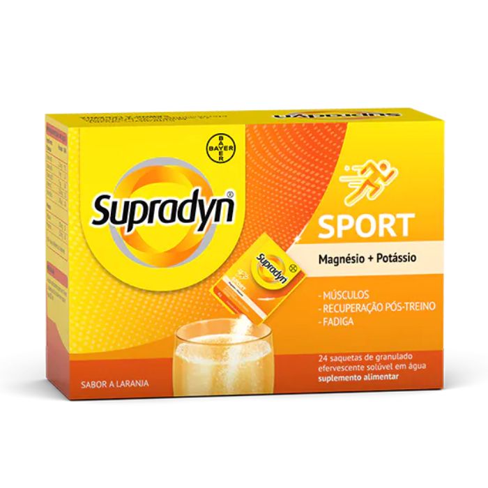 Supradyn Sport Magnésio + Potássio Saquetas