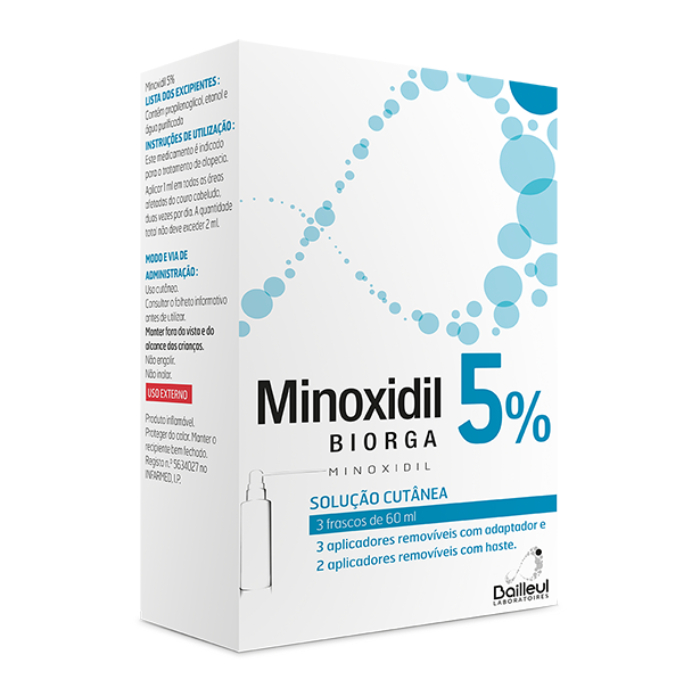 MINOXIDIL BIORGA 5% – 3×60 ML