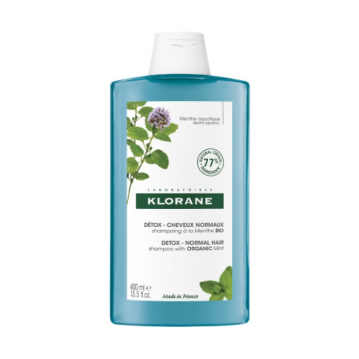 Klorane Champô Menta Aquática BIO Champô Detox