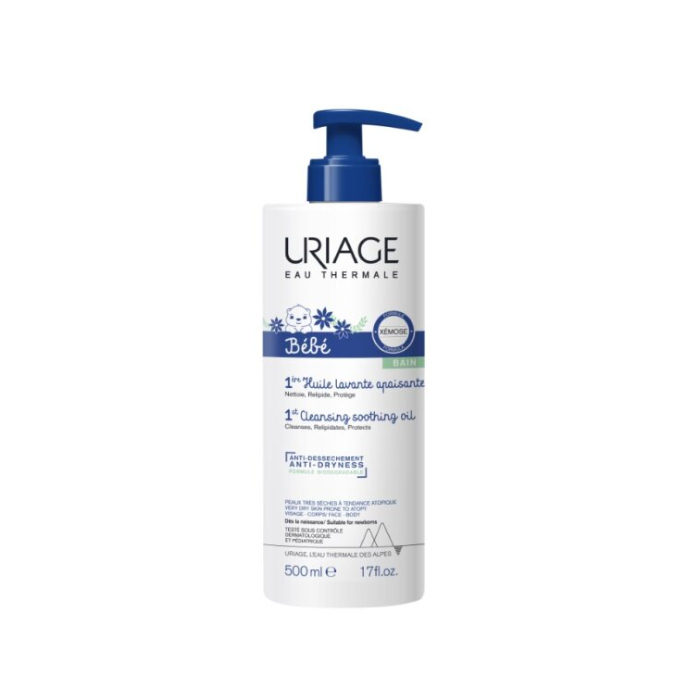 Uriage Bebe 1º Óleo Lavante Suavizante 500ml