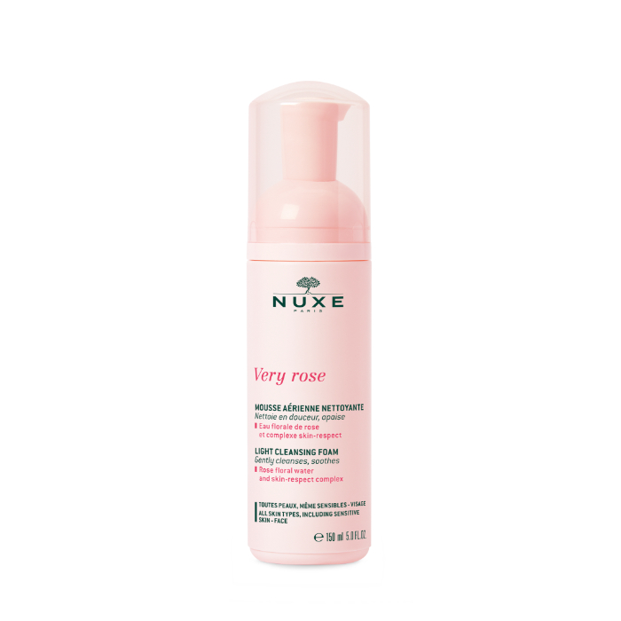 Nuxe Very Rose Espuma de Limpeza, 150 ml