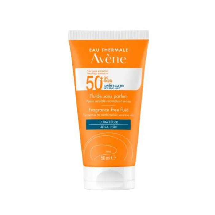 Avène Solar SPF50+ Fluído sem Perfume