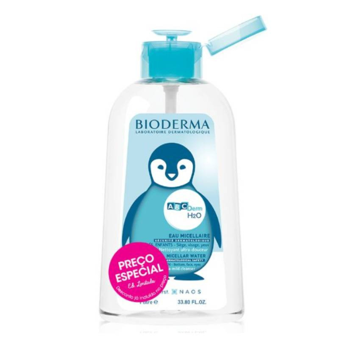 Bioderma ABCDERM H2O ÁGUA MICELAR 1L PREÇO ESPECIAL