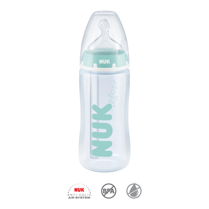 NUK Biberão Anti-Colic com Indicação de Temperatura 300ml