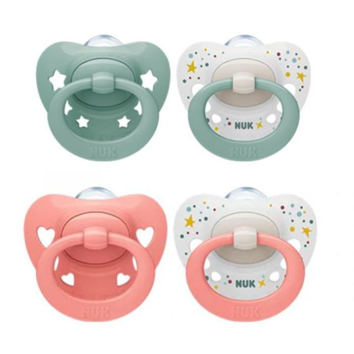 NUK Chupeta Family Love Silicone 0-6M