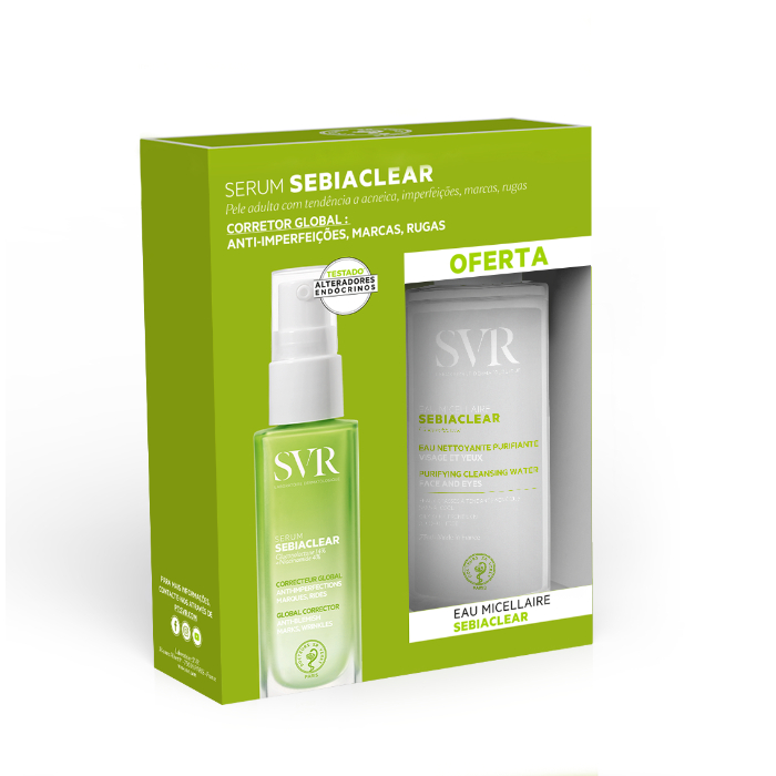 SVR Sebiaclear Sérum 30mL PROMO +  Oferta Eau Micelar 75ml