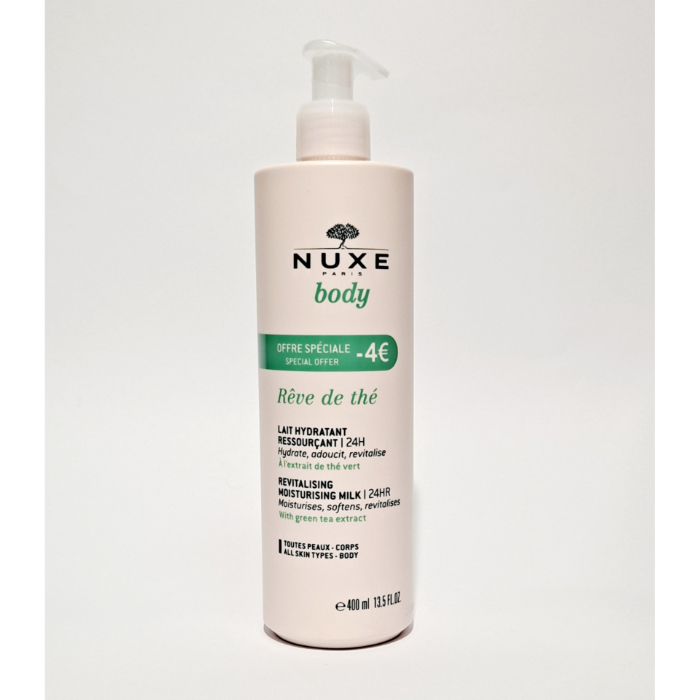 Nuxe Rêve de Thé Leite Hidratante Revitalizante 24hr  400ml Promo. -4€