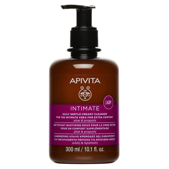 Apivita Creme de Limpeza Suave para a Higiene Íntima- Lady 300 mL