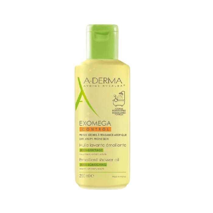 A-Derma Exomega Control Óleo Duche 200ml