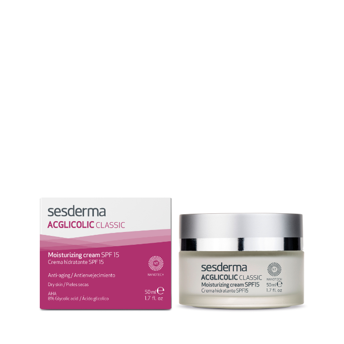 Sesderma Acglicolic Classic Creme Hidratante SPF15 50ml